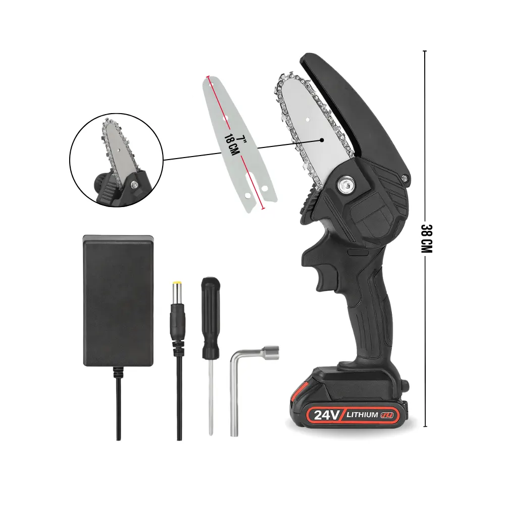 MINI SIERRA ELECTRICA RECARGABLE