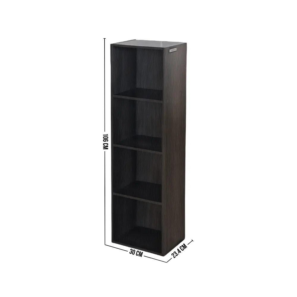 MUEBLE LIBRERO 30X23 4X106 CMTS KENNETH COLE NEGRO